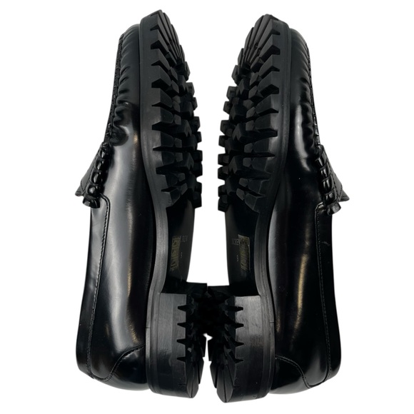 J.Crew Winona Lug Sole Penny Loafers in Spazzolato Leather Women 9 - Picture 6 of 11